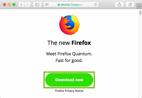 firefox support for mac